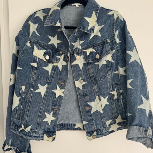 White Star Denim Jacket - Picture 1 of 2